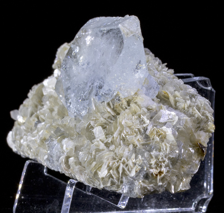 Glassy Blue Fluorite from Jaimina Mine, Asturias, Spain - Greenstone Fine Mineralia