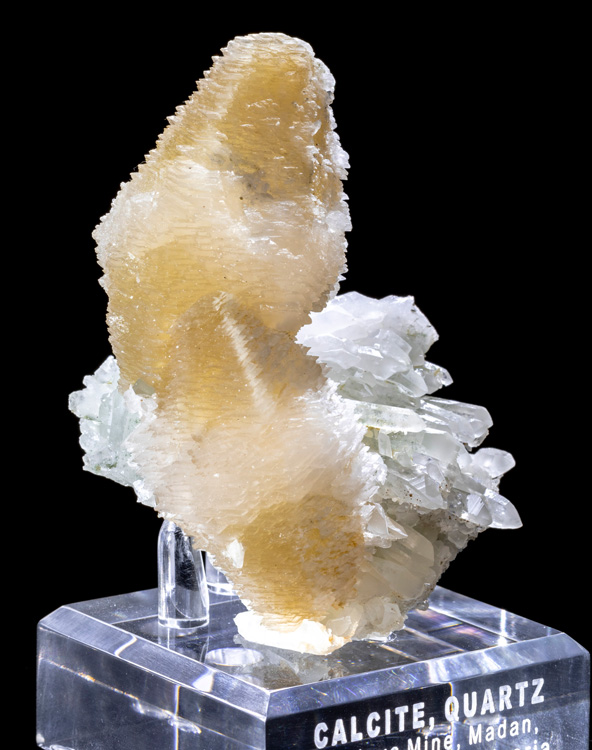 Calcite Quartz Sphalerite Pyrite Galena  Borieva mine-Madan Bulgaria crystal minerals specimen